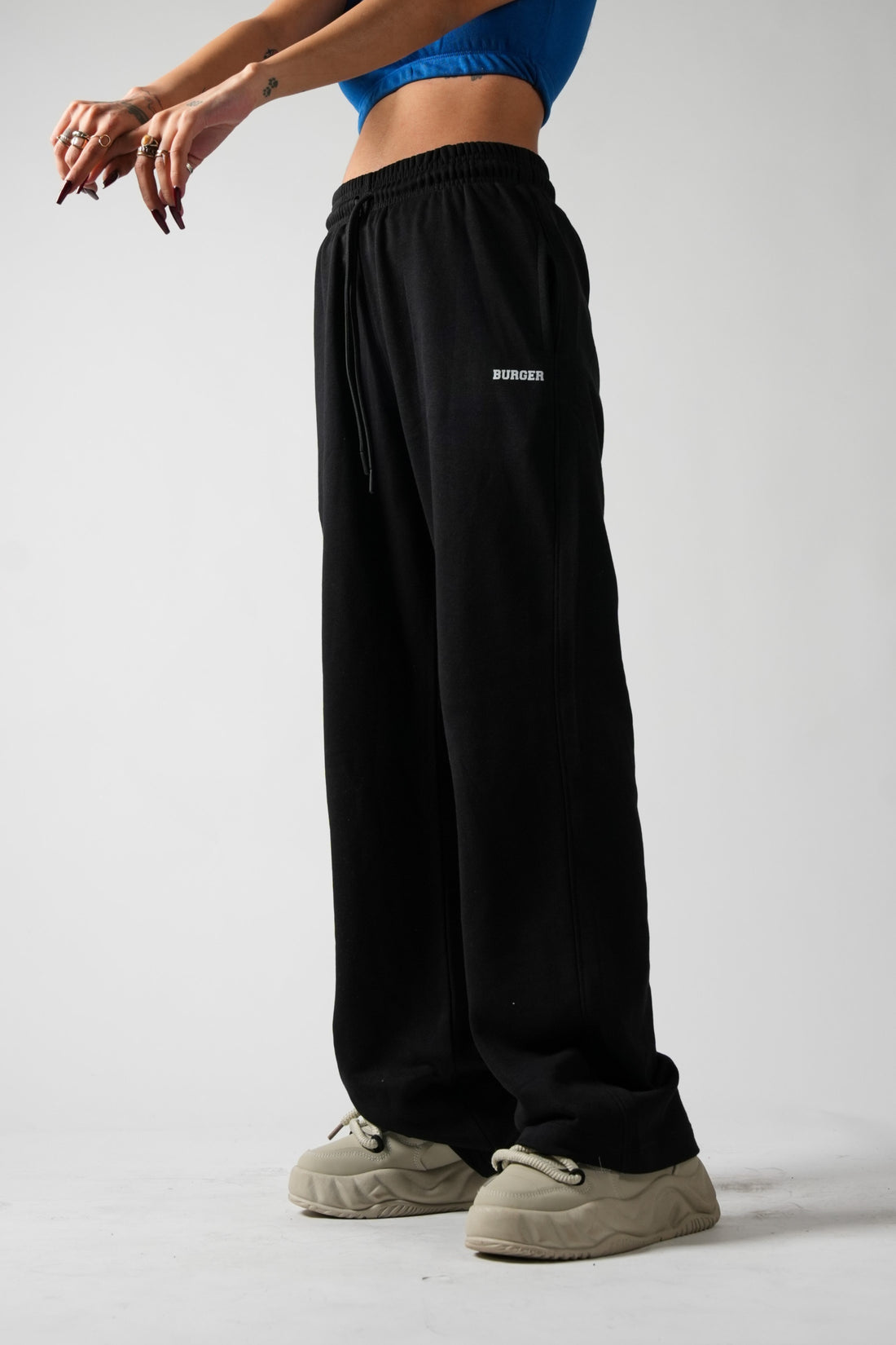 Buy Black Track Pants for Women by Paralians Online | Ajio.com
